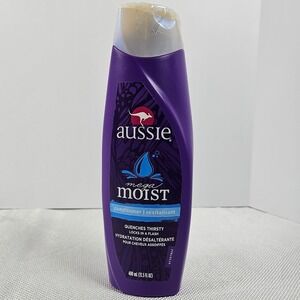 Aussie Mega Moist Conditioner 13.5 fl oz with Aloe Jojoba Oil and Sea Kelp NEW